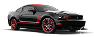 2012 Ford Mustang Boss Laguna Seca - Black