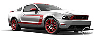 2012 Ford Mustang Boss Laguna Seca - Ingot Silver met.