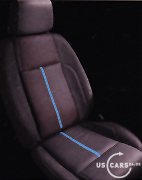 2010 / 2011 / 2012 Mustang Innen Farbe Charcoal Grabber Blue Leder