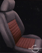 2010 / 2011 / 2012 Mustang Innen Farbe Lava Red, Leder